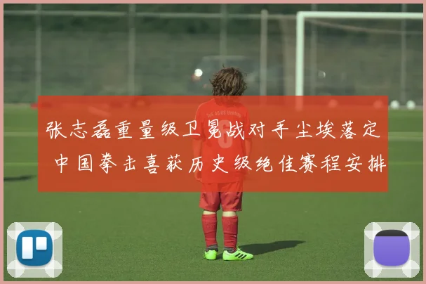 张志磊重量级卫冕战对手尘埃落定 中国拳击喜获历史级绝佳赛程安排